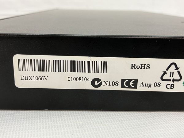 【動作確認済】 dbx 1066 2chコンプレッサー リミッター ゲート Amazon.co.jp: 【国内正規品】 dbx 2chコンプレッサー