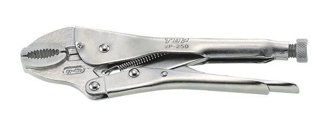 6個 トップ工業 (TOP) バイスプライヤ ロッキングプライヤー 口開き0~40㎜ 多機能 掴む・固定・回す・切る VP-250 ※6個入 MK☆shop メルカリ