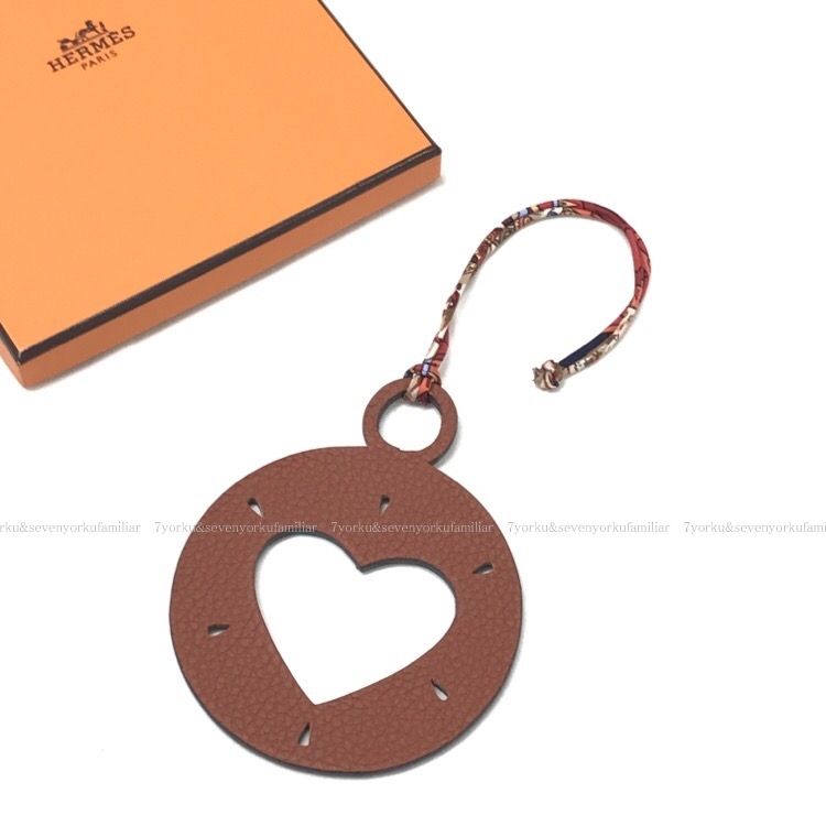 未使用品】HERMES エルメス プティアッシュ チャーム ハート