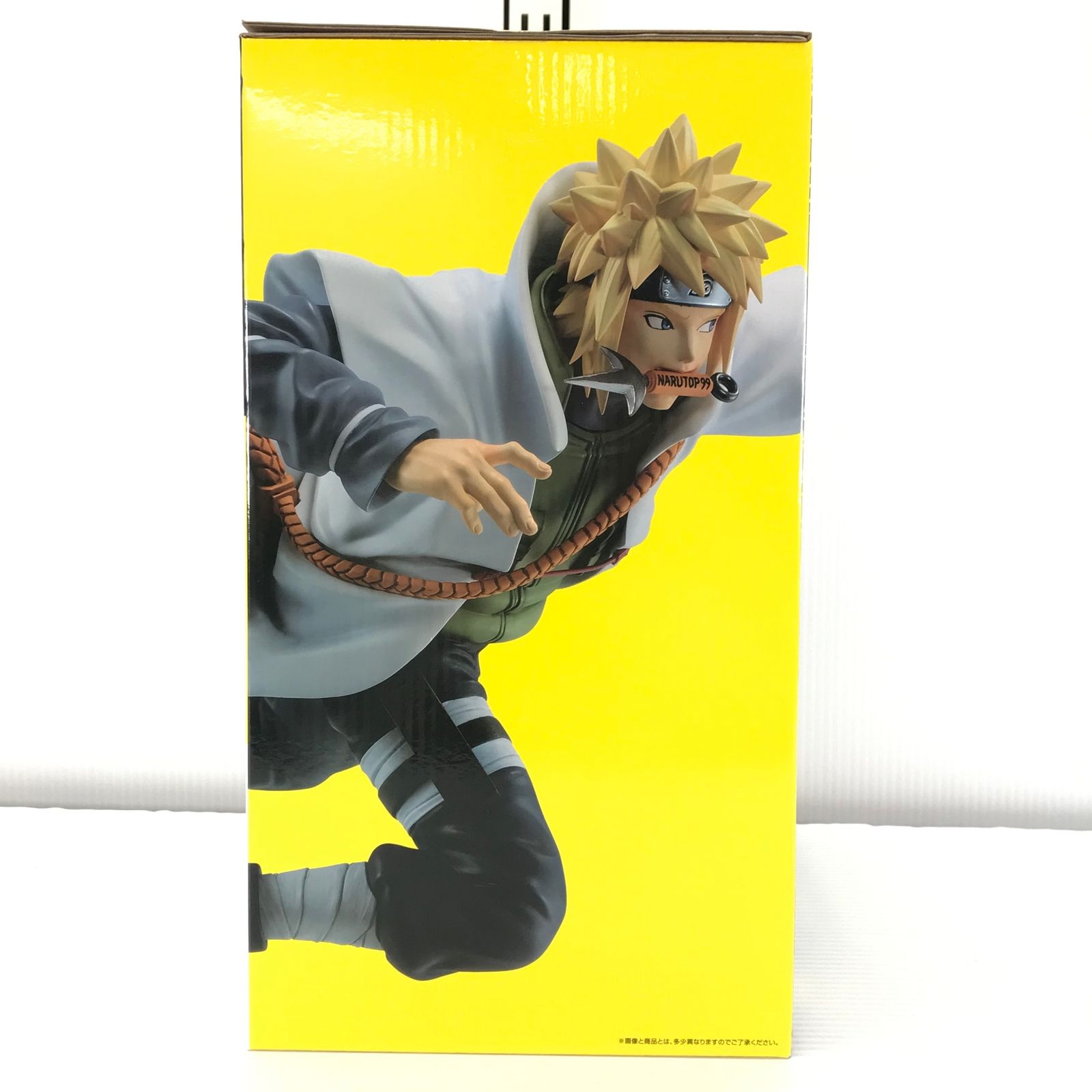 波風ミナト(NARUTOP99記念 岸本斉史描き下ろしイラスト背景パネル付属) ○BANDAI SPIRITS フィギュア 波風ミナト(NARUTOP99記念 岸本