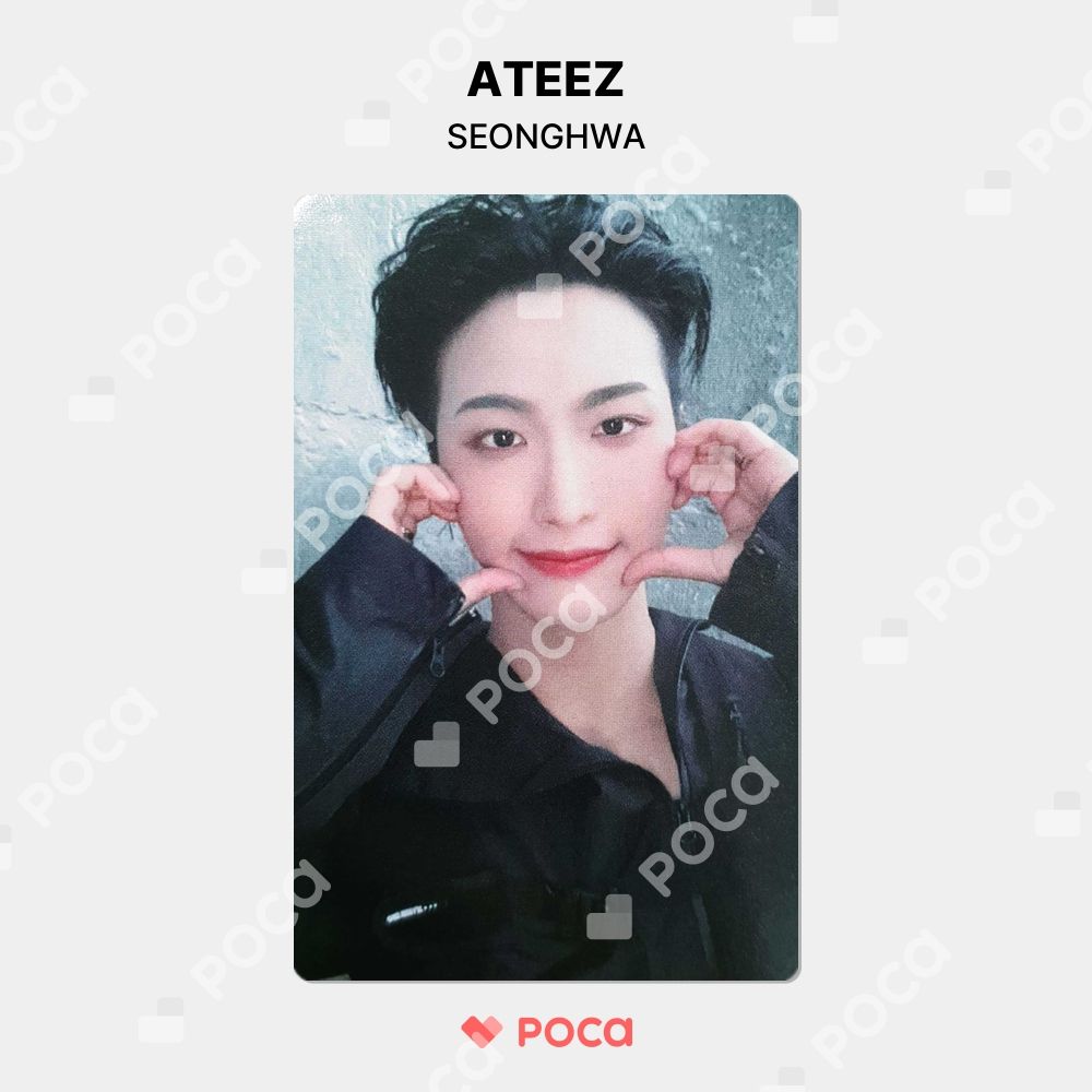 ATEEZ - ATEEZ ソンファ everline トレカ ATEEZ ソンファ トレカ ATEEZ X EVERLINE POP-UP STORE ATINY