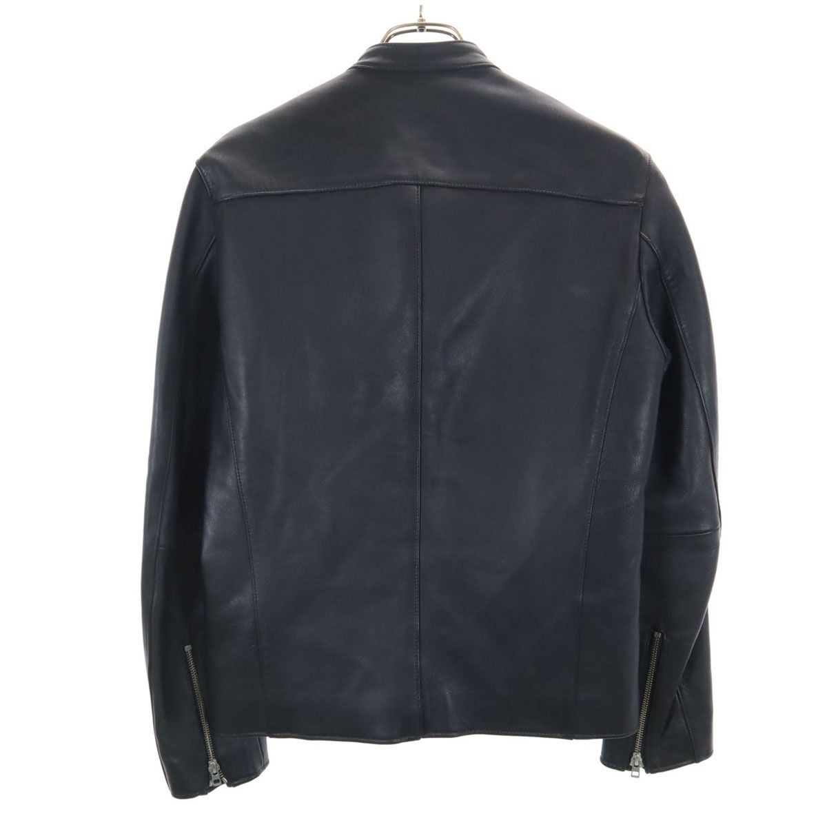 LIDNM レザーブルゾン WYM LIDNM レザーブルゾン ブラック レザー