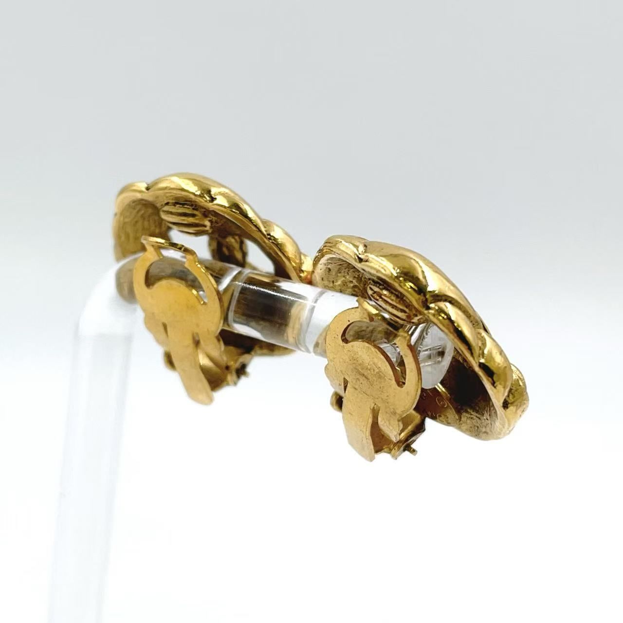 CHANEL ココマーク 23 GP ゴールド イヤリング