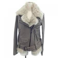 ALLSAINTSオールセインツ LUNA SHEARLING BIKER JACKET | LUNA SHEARLING バイカー ジャケット４０ 定価217 800