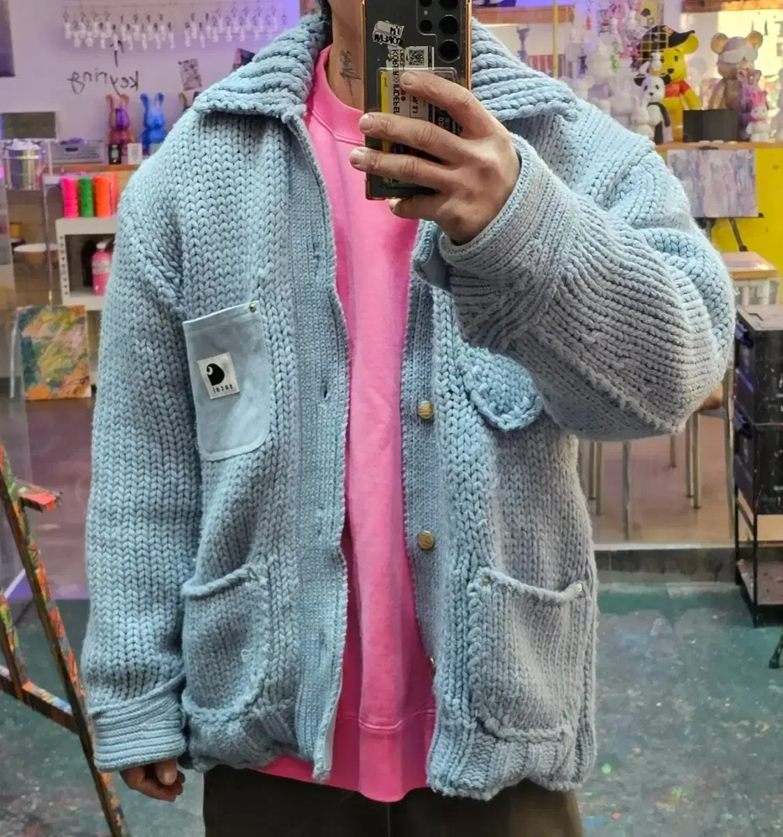 2025年最新】sacai carhartt wip knit jacketの人気アイテム