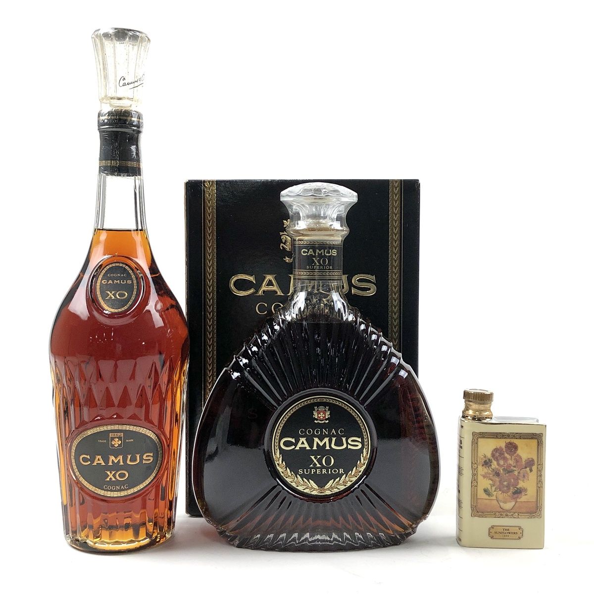 ブランデーCAMUS COGNAC 3本セット ROYAL、XO、JAZZ - ブランデー