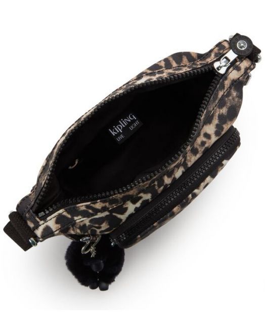 キプリング レディース ショルダーバッグ バッグ Gabbie Mini Crossbody Bag Wild Leopard