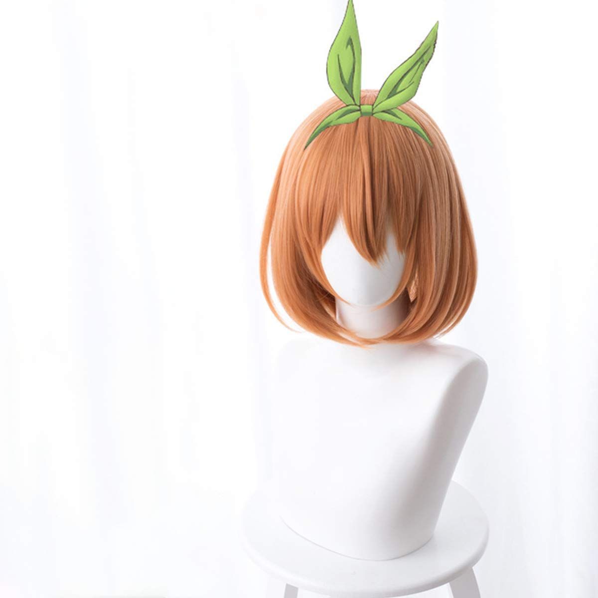 五等分の花嫁 コスプレ 中野 四葉 コスプレ ウィッグ 耐熱ウィッグ かつら カツラ ウィッグ 仮装 変装用ウィッグ ハロウィン クリスマス 文化祭 お祭り 撮影会 学園祭 コスプレ用小物 ウィッ