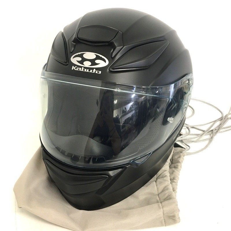 OGK KABUTO オージーケーカブト SHUMA フルフェイスヘルメット 除菌消臭済 55～56 Sサイズ フラットブラック オートバイ ツーリング ライディング バイカー バイク用品 TA3327