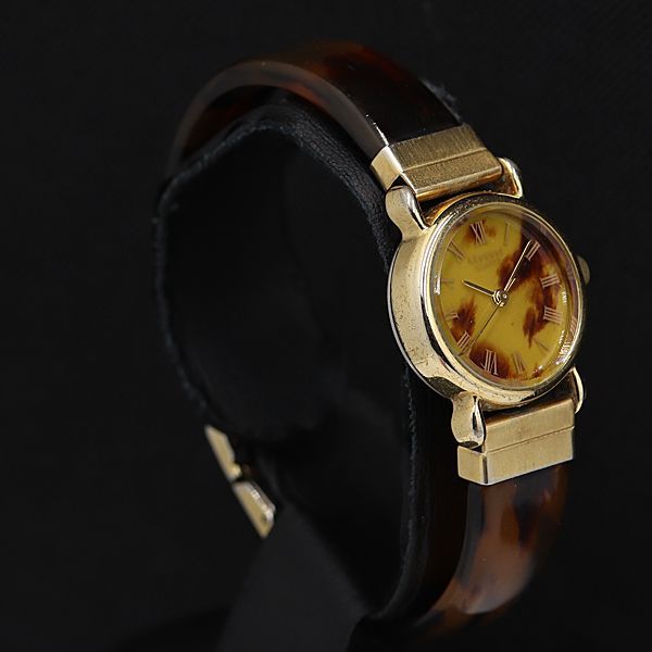 DAICEL CRAFT レディース 腕時計 稼動品 べっこう DAICEL CRAFT レディース 腕時計 稼動品 べっこう