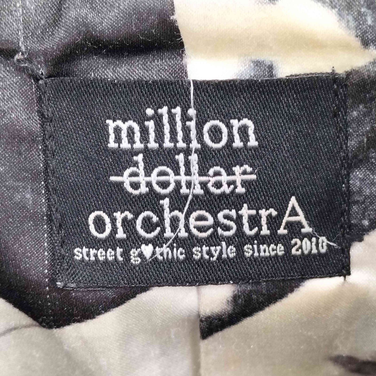 million dollar orchestra ライダース ジャケット 定価15万 million dollar orchestra レザーライダース - メルカリ