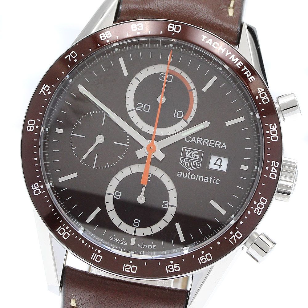 タグホイヤー TAG HEUER CV2013 ニューカレラ デイト クロノグラフ 自動巻き メンズ_914524