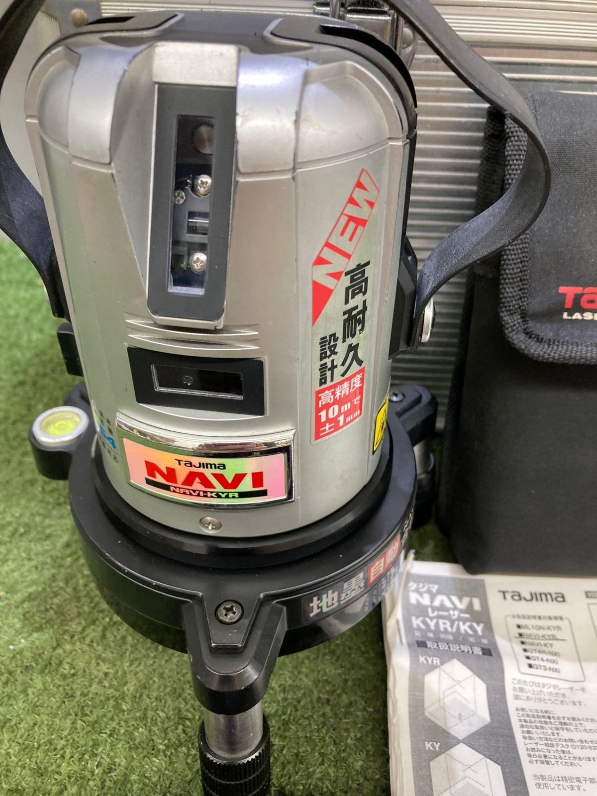 品 0921 TAJIMA タジマ ナビ付きレーザー墨出し器 NAVI-KYR IT9XFFVE0O7M