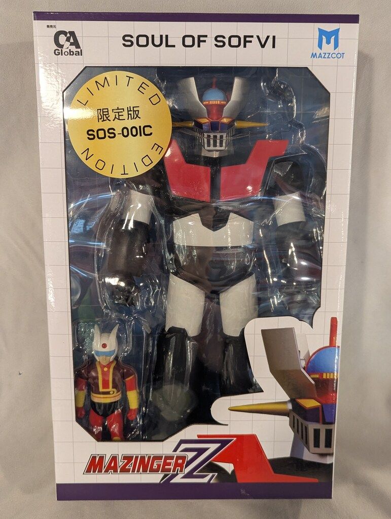 MAZZCOT SOUL OF SOFVI マジンガーZ 版