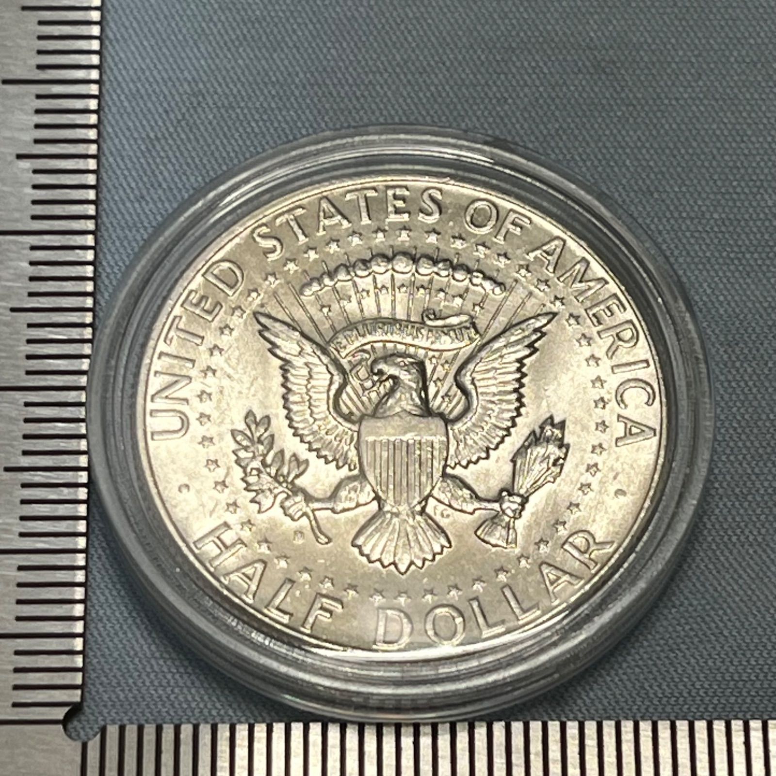 銀貨】1964年 アメリカ ケネディ・ハーフダラー 90%銀貨／初年