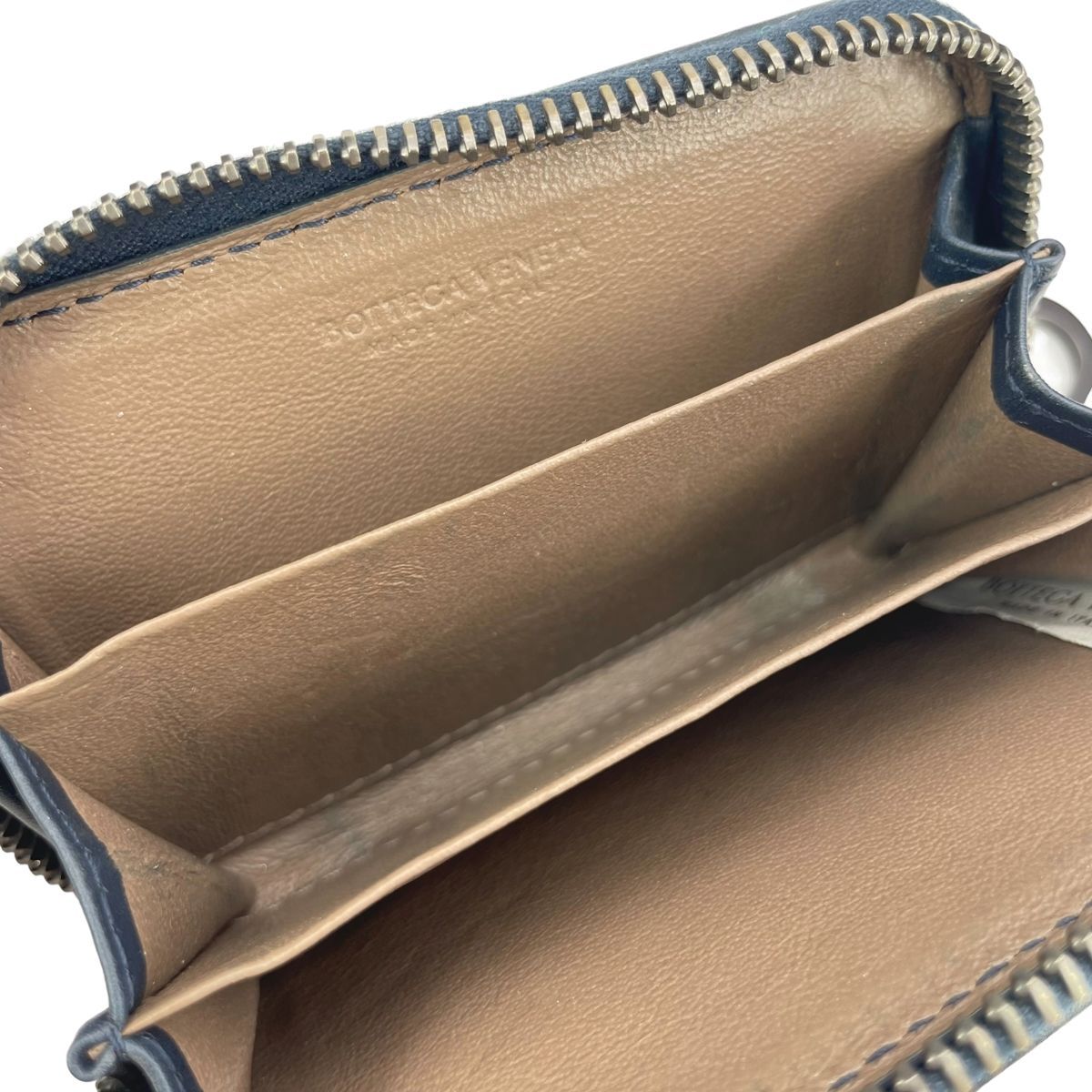 中古】 Bottega Veneta ボッテガウェネタ メンズコインケース イントレチャート コインケース 24018047 NT  【BOTTEGAVENETA/ボッテガヴェネタ】 イントレチャート コインケース レザー グリーン革 レディース【中古】【真子質店】【BL】,  【IMox】