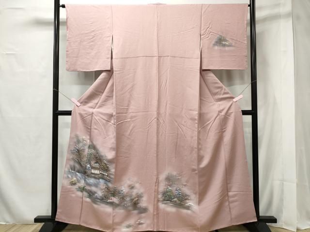 平和屋着物□訪問着 手描き 御所解文 暈し染め 正絹 逸品 CAAX1703xe