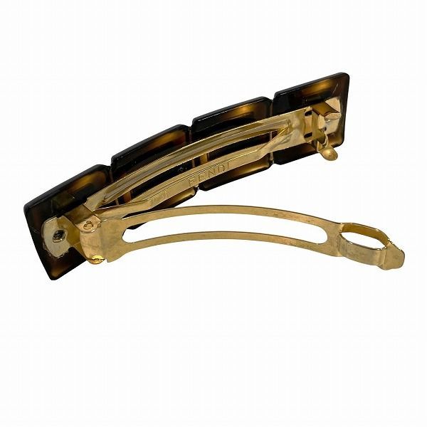 フェンディ Fendi ズッカ 髪留め ブランド小物 バレッタ レディース