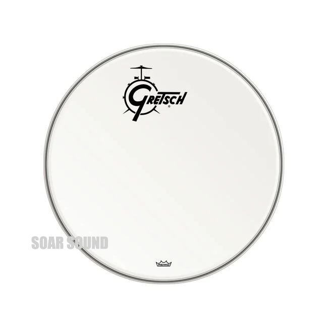 GRETSCH グレッチ ドラムヘッド GRDHCW22 コーティング 22インチ ロゴ