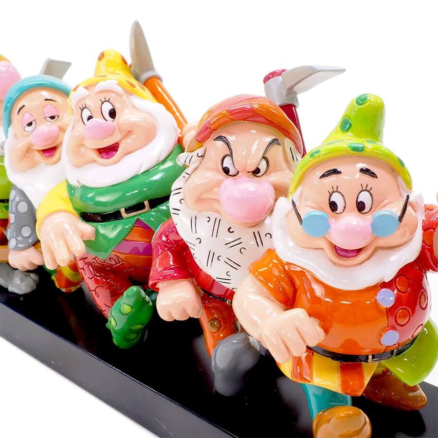Disney Britto ☆ 白雪姫 7人の小人 くしゃみ フィギュア 白雪姫 七人の小