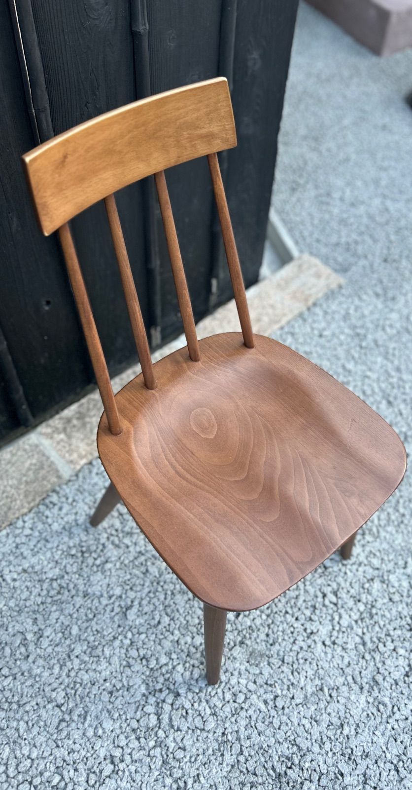 東谷 チェア ホワイト W43×D43.5×H86×SH44 PC-506WH 椅子 スタッキング