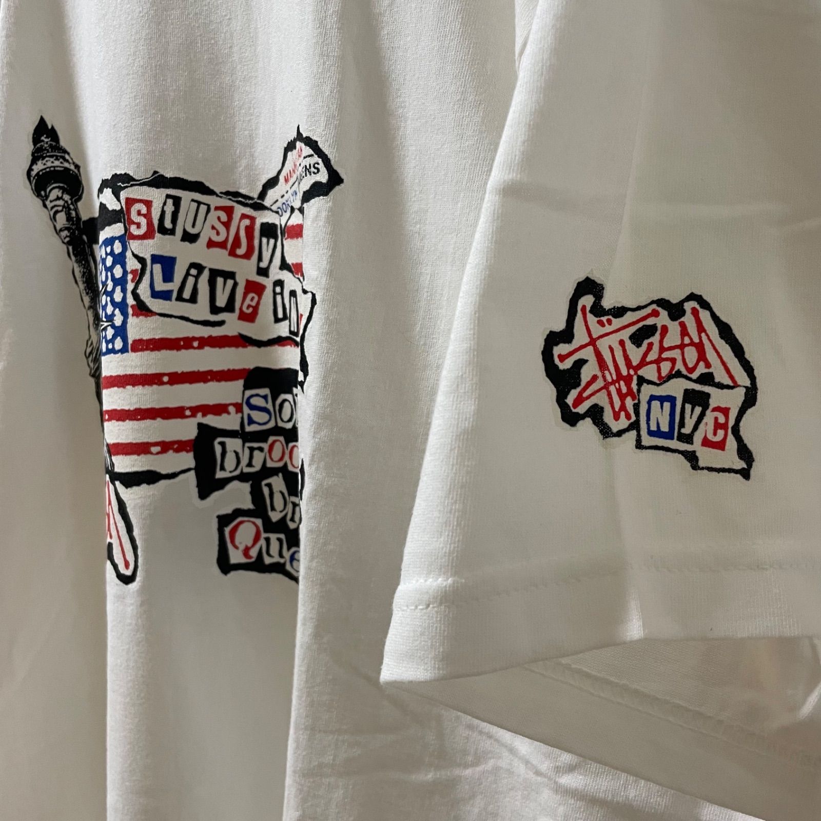 デッドストック】90s OLD STUSSY USA製 LIVE IN NYC - メルカリ