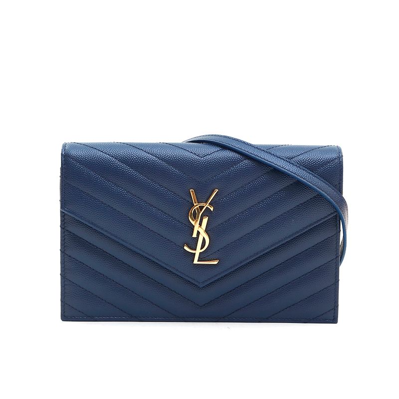 YVES SAINT LAURENT イヴ・サンローラン ウォレットチェーン ヴィニル