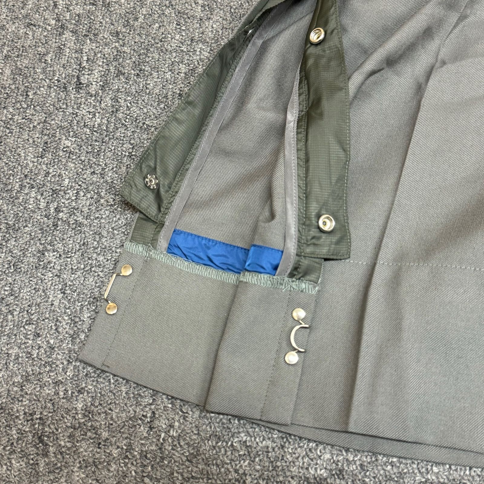 定価68200円 新品 Tamme 23AW SERGE VINCENT OVER SLACKS セージ  