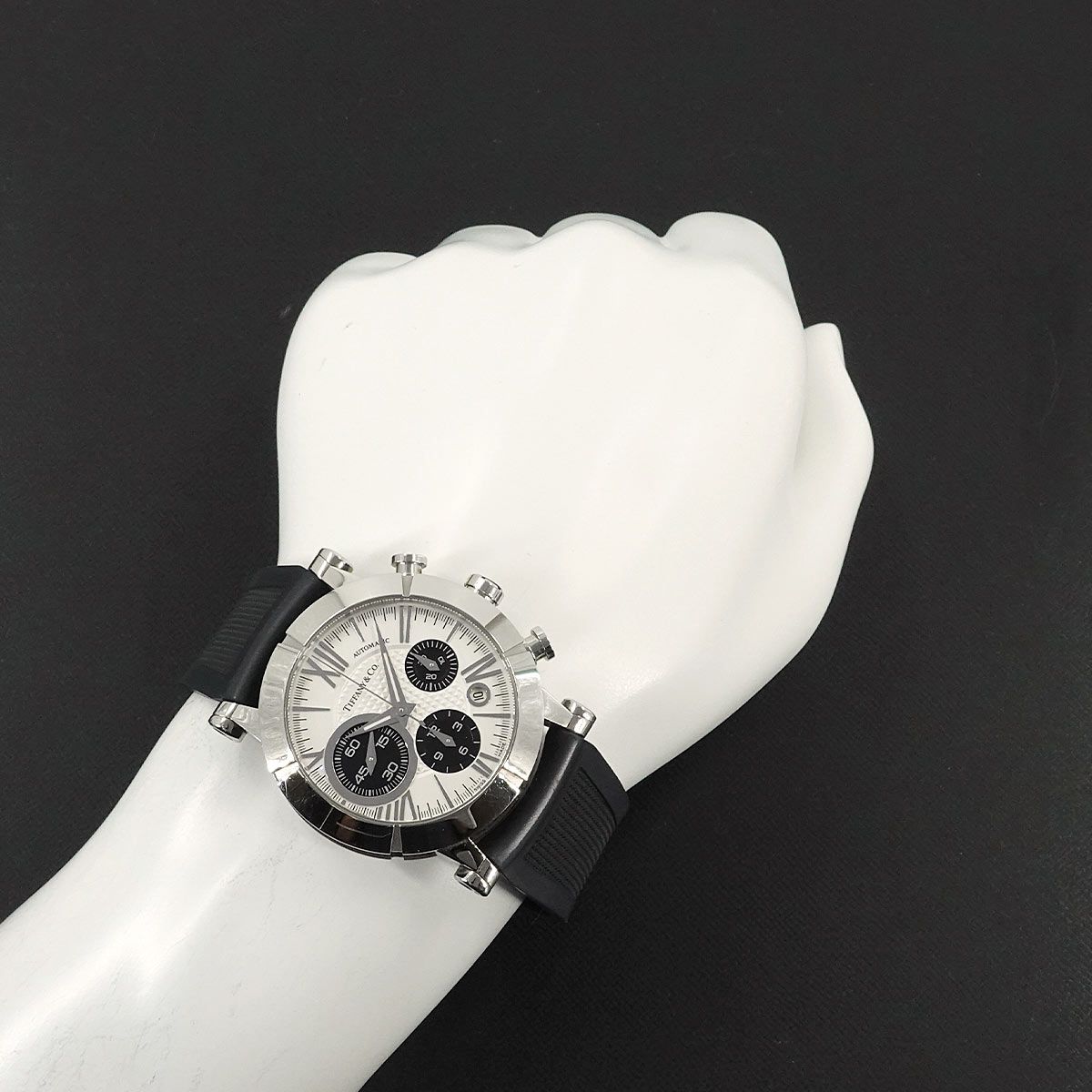 ティファニー TIFFANY＆Co. アトラス ジェント Z1000 82 クロノ