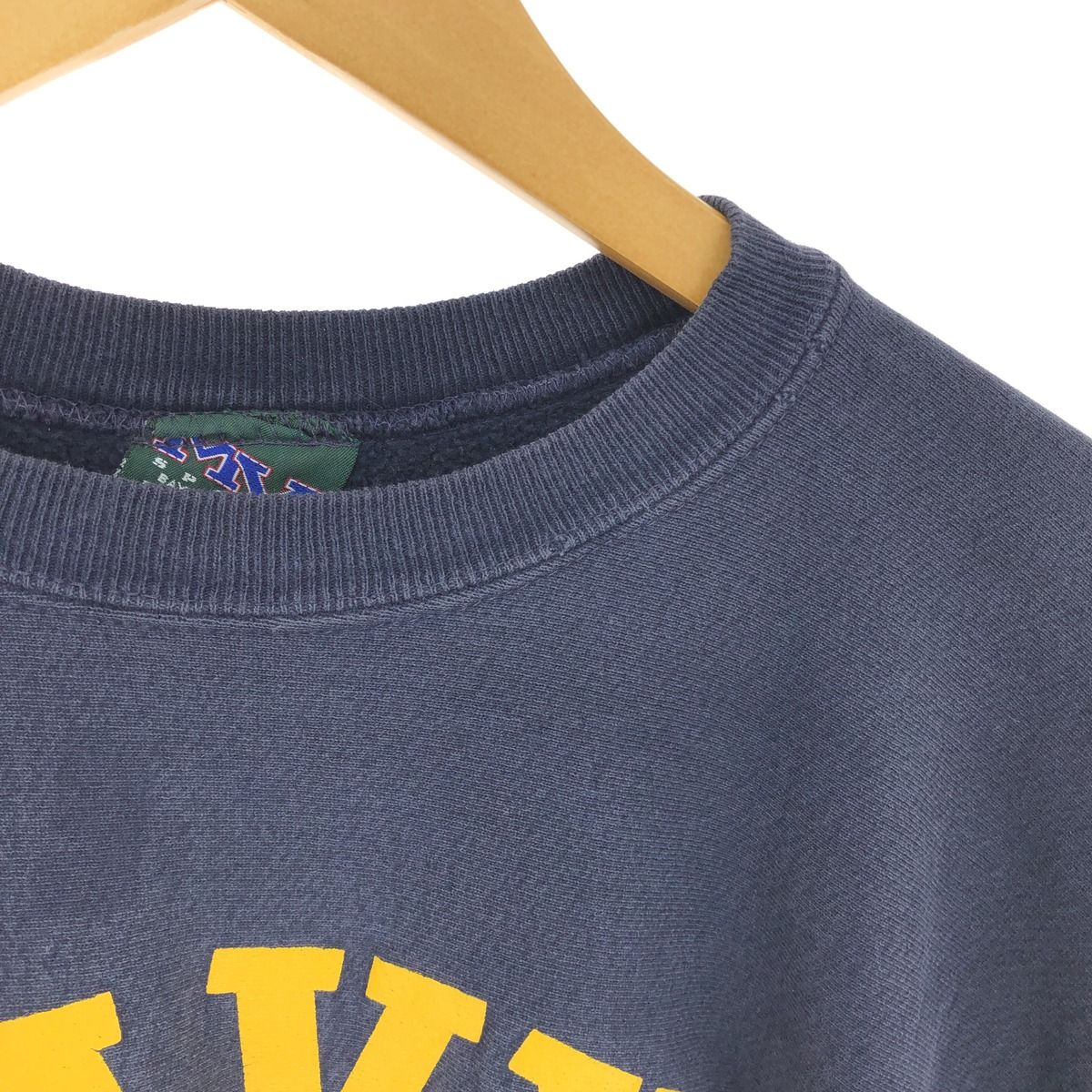 古着 90年代 MV SPORT U.S.NAVY リバースウィーブタイプ プリント 