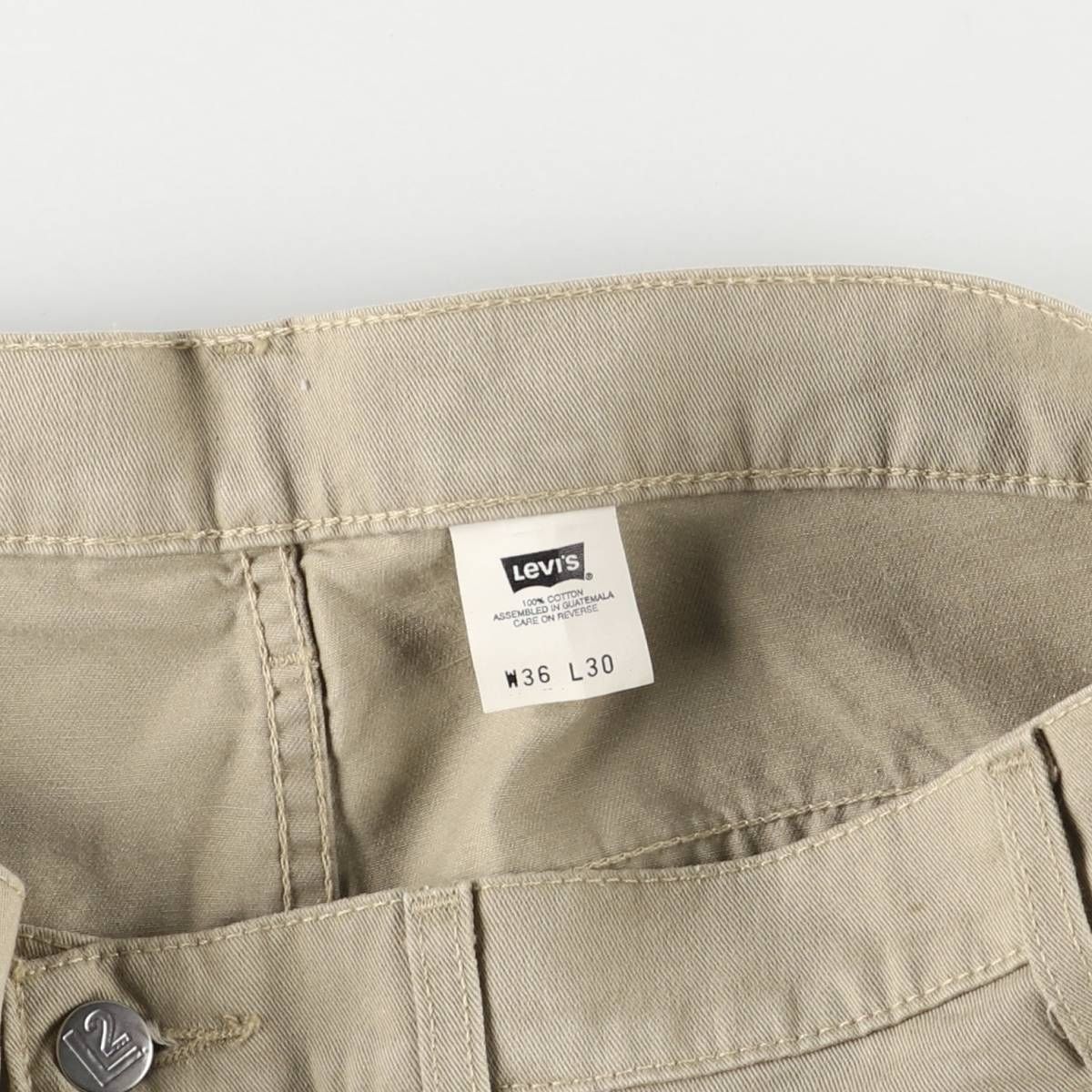古着 90年代 リーバイス Levi s L2 チノパンツ メンズw37相当 ヴィンテージ eaa587632 KIN-KAAI_COM