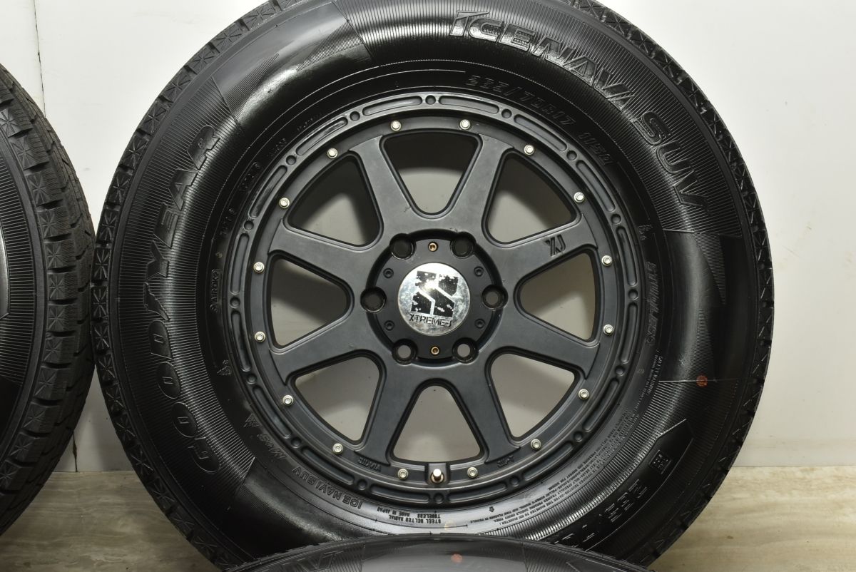 超バリ溝！】265⁄70R17 スタッドレスタイヤ ブリヂストン 4本セット