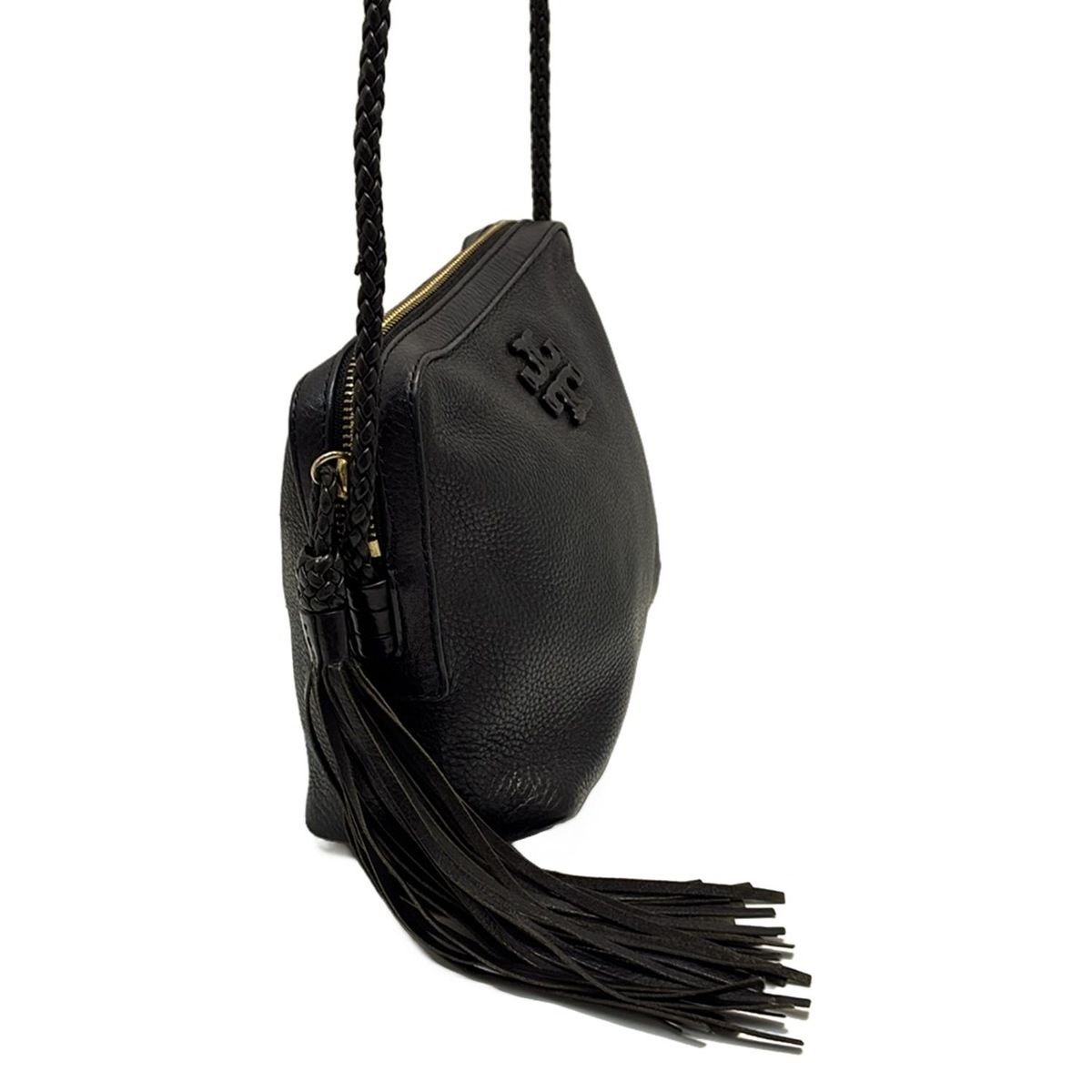 TORY BURCH トリーバーチ　革バッグ　黒 トリーバーチ TORY BURCH トリーバーチ トートバッグ レディース
