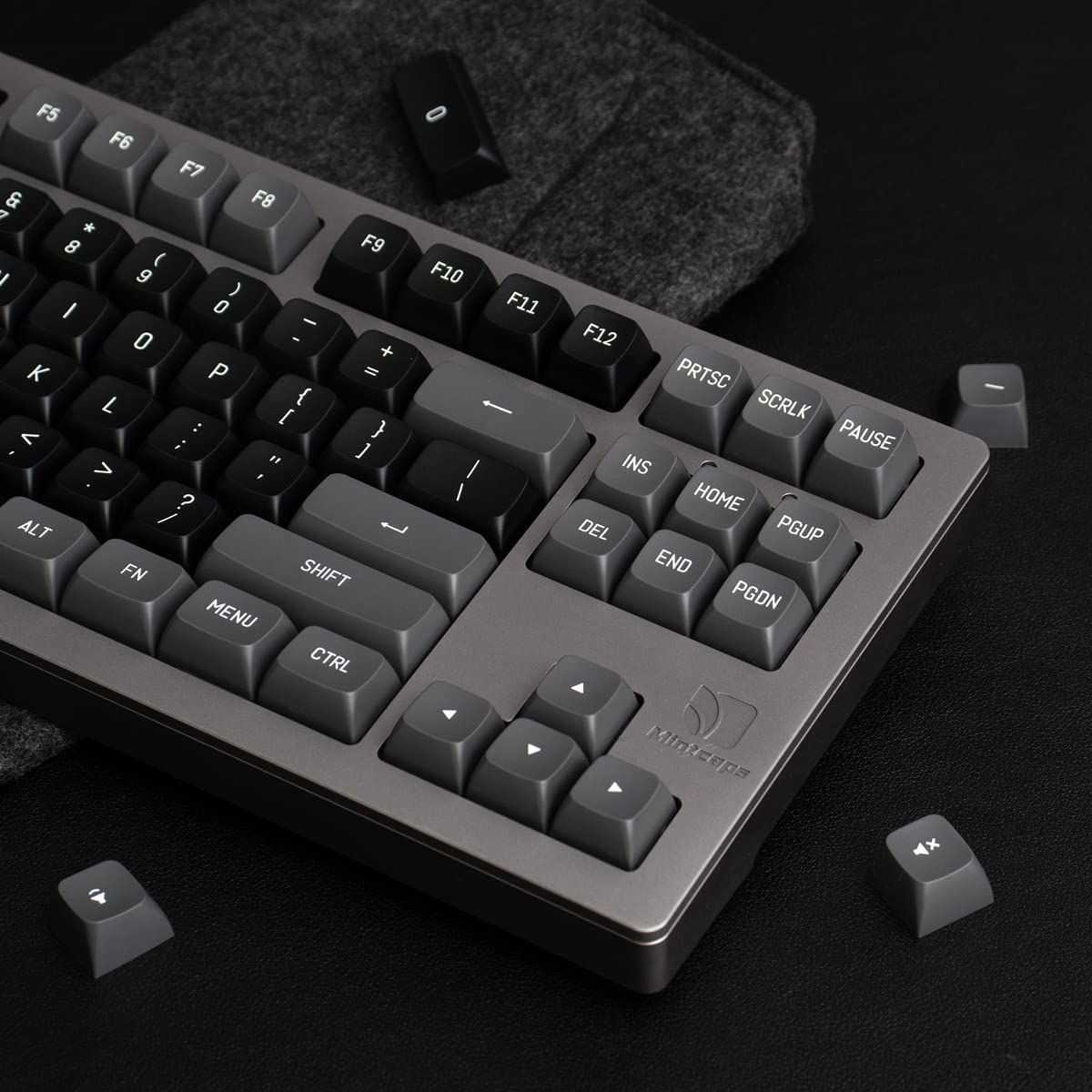 mintcaps グレー ブラック キーキャップ セット 150 キー MSA 