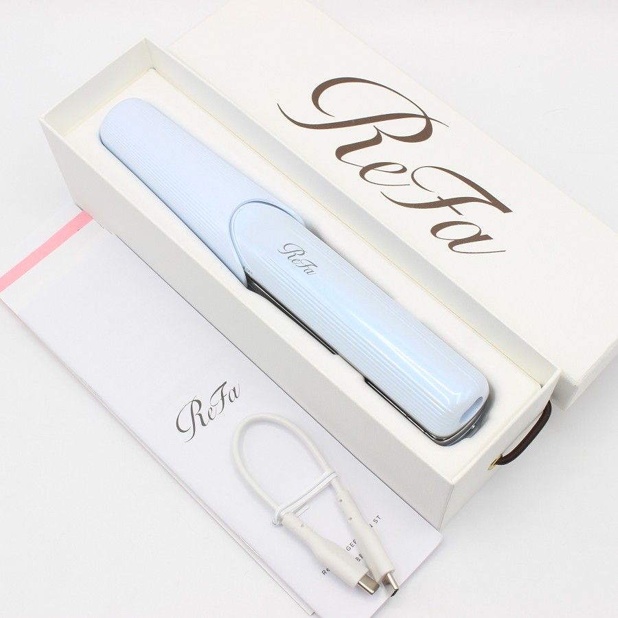 MTG ReFa FINGER IRON ST RE-AS-02A ホワイト リファフィンガーアイロンST ヘアアイロン 本体