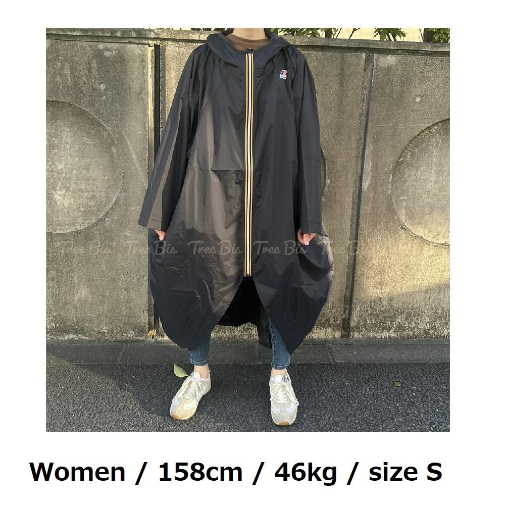 K-WAY ケイウェイ K3116WW レンヌ パッカブルレインコート レイン