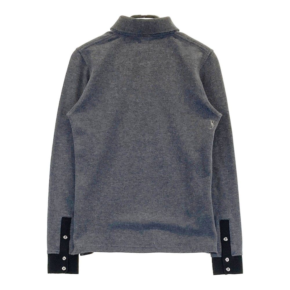サイズ：S MARK&LONA マークアンドロナ 長袖ポロシャツ ロゴワッペン グレー系 [240101365510]# ゴルフウェア レディース  ストスト - メルカリ
