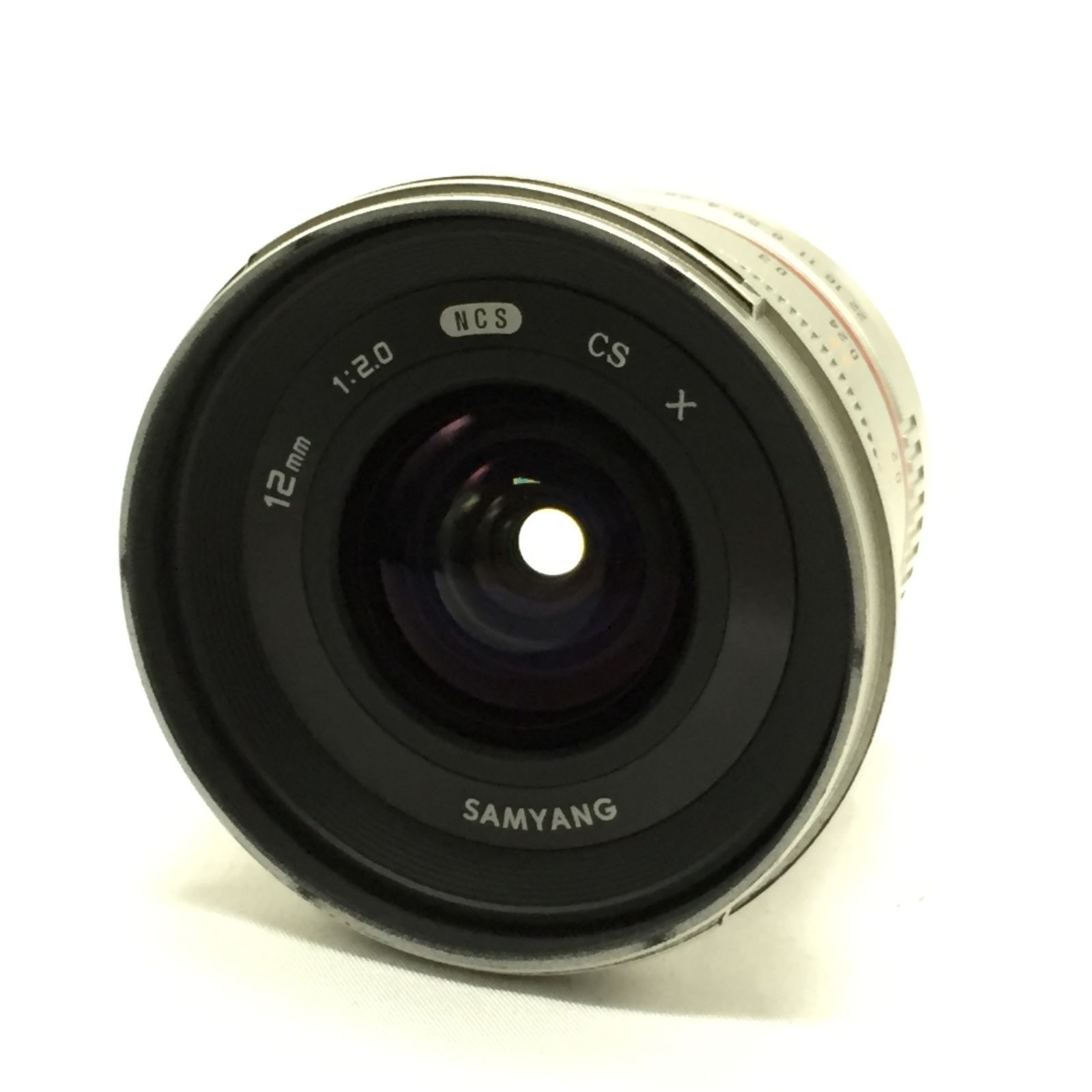 SAMYANG 12mm F2.0 NCS CS (フジX用) (シルバー) 【公式通販】