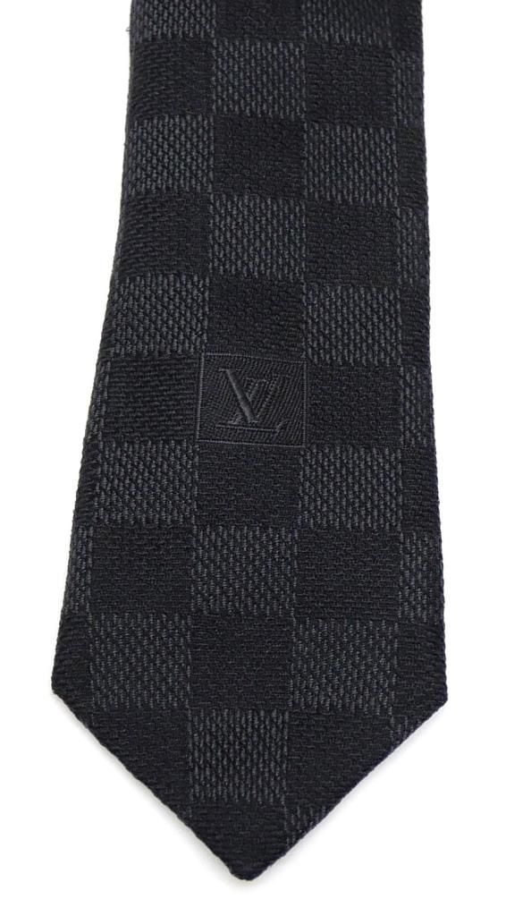 ルイヴィトン ネクタイ ダミエ クラシック ノワール 8cm M78752 楽天市場】ルイ・ヴィトン LOUISVUITTON ネクタイ・ダミエ