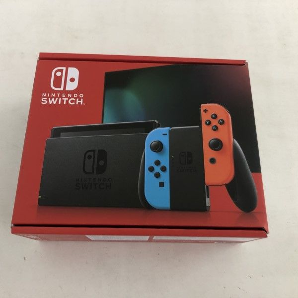 02w00583 新型 ニンテンドースイッチ ネオンブルー レッド 未使用品 