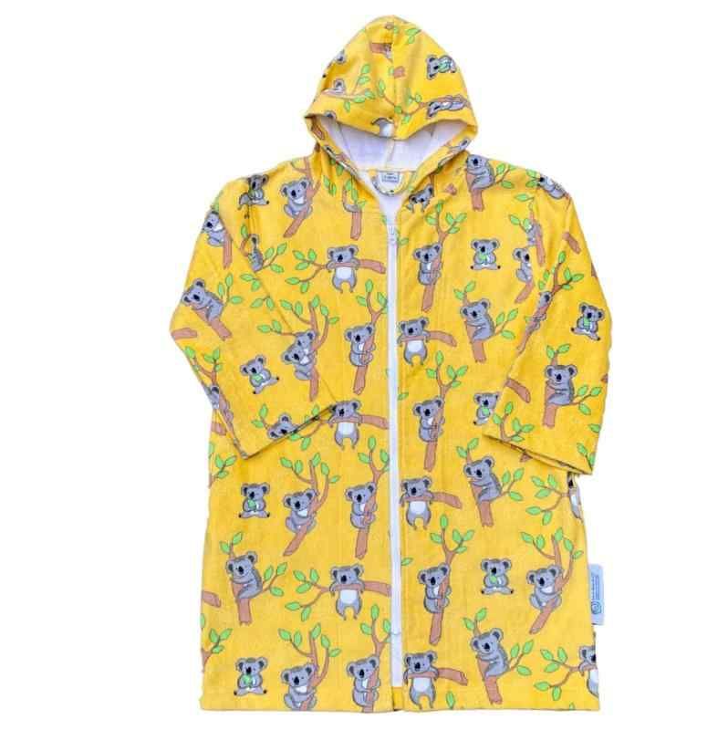 Back Beach co 子供用UPF 50オーストラリアスタイル ビーチタオル プールタオル フード付き ジップ付き スイミングバスタオル キッズバスポンチョ 男の子 女の子 子供の贈り物 K