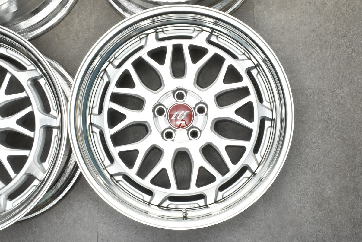送料無料！ワーク シーカー MX MSP 18×9.5 4/100 新品ホイール1本 