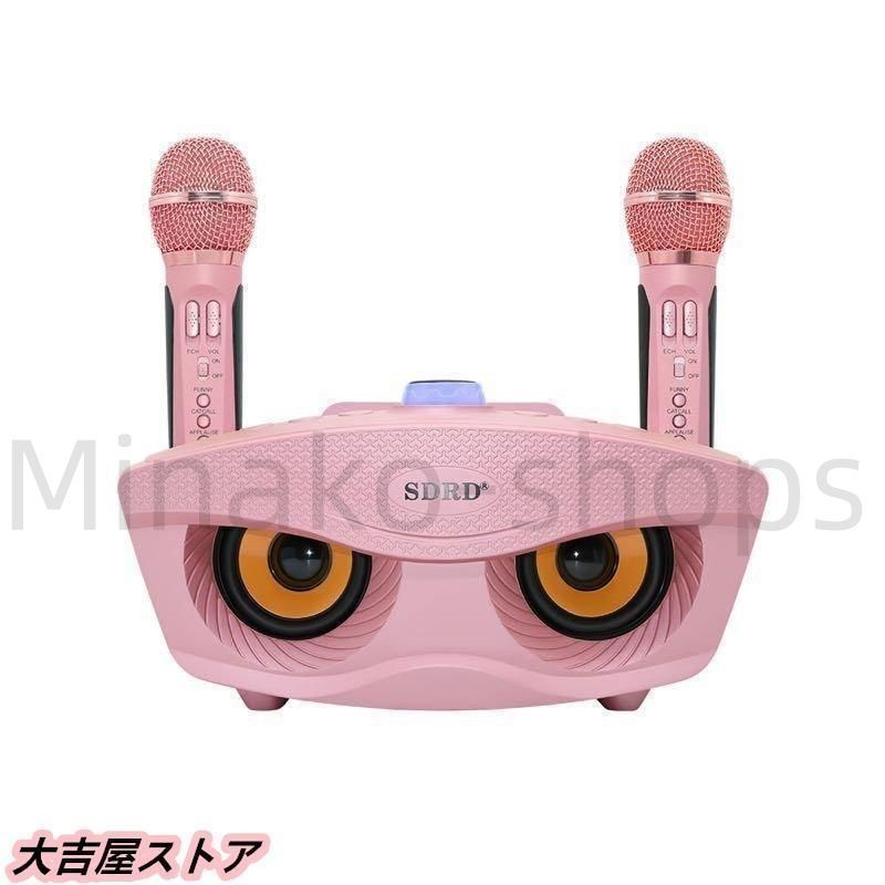 新品?未使用】手持ちマイク2本セット Bluetooth カラオケマイク