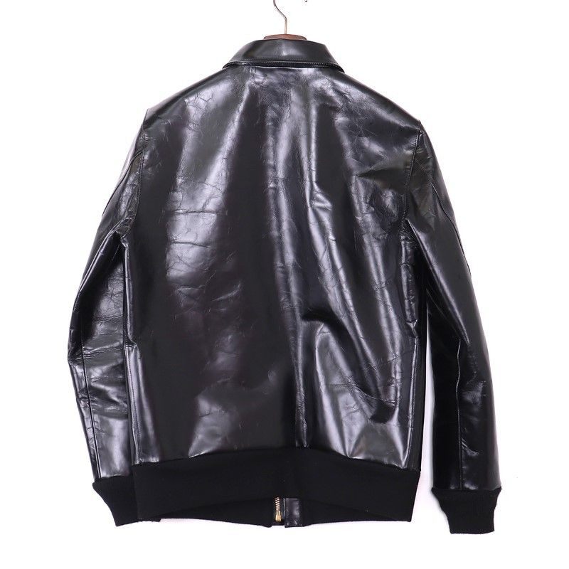 OUT OF MIND LEATHER A-2 FLIGHT JACKET - メルカリ