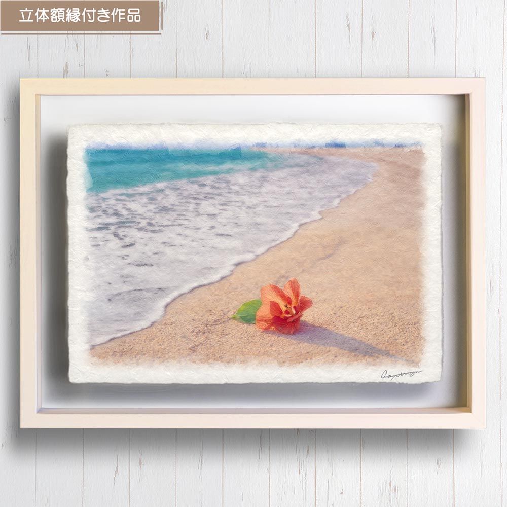 在庫処分セール バリ絵画 アートパネル 波の絵 浜辺 波 砂浜 在庫処分セール バリ絵画 アートパネル 波の絵 浜辺 波 砂浜
