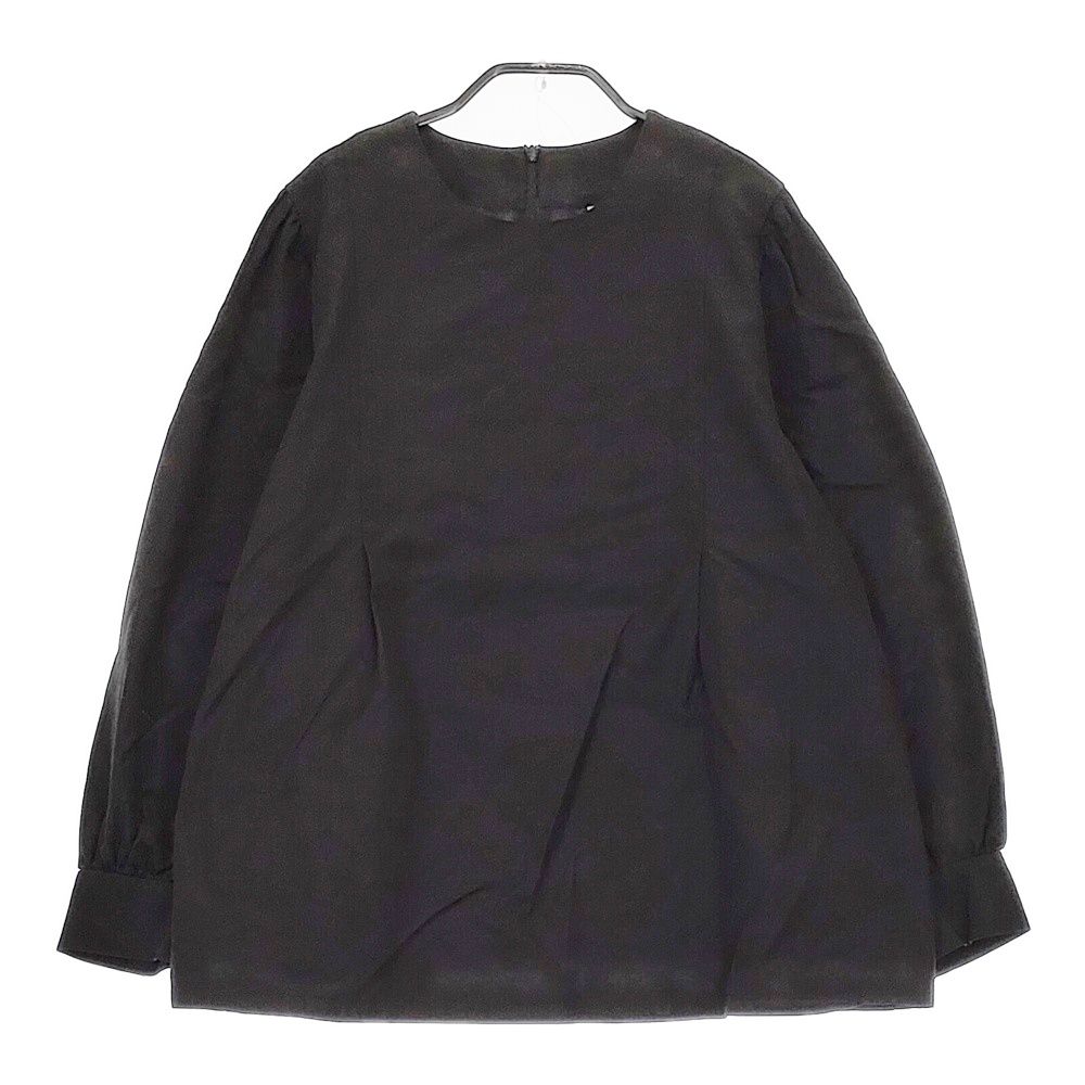 くらすこと わたしたちらしい 大人のかわいらしさ ブラウス＋サルエルパンツ セットアップ オケージョン ブラック レディース 5-0429M♪