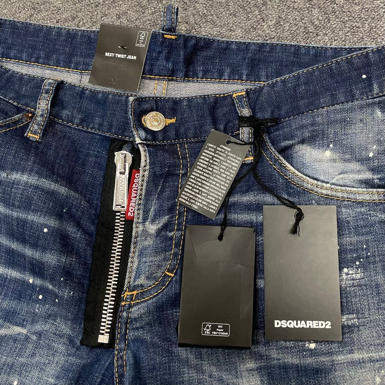 国内正規 未使用品 DSQUARED2 22SS SEXY TWIST JEAN セクシー ツイスト 