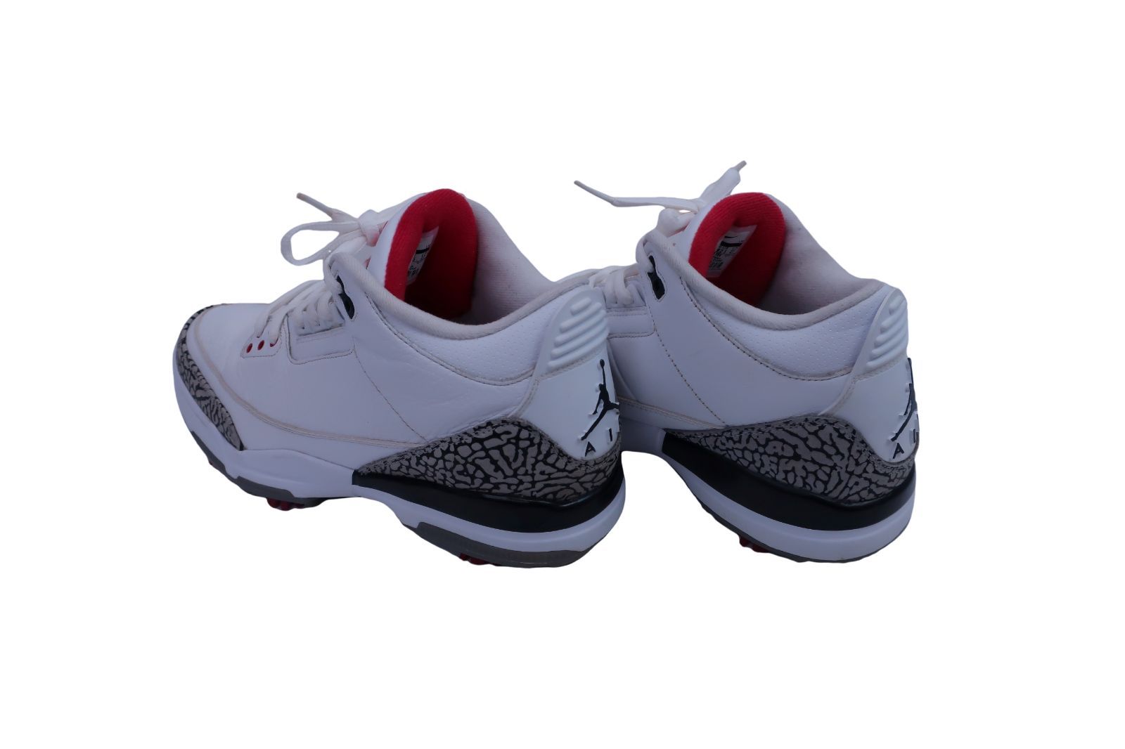 Air Jordan 3 ゴルフシューズ ホワイト/グレー Jordan 3 Golf White Cement for Sale - Authenticity