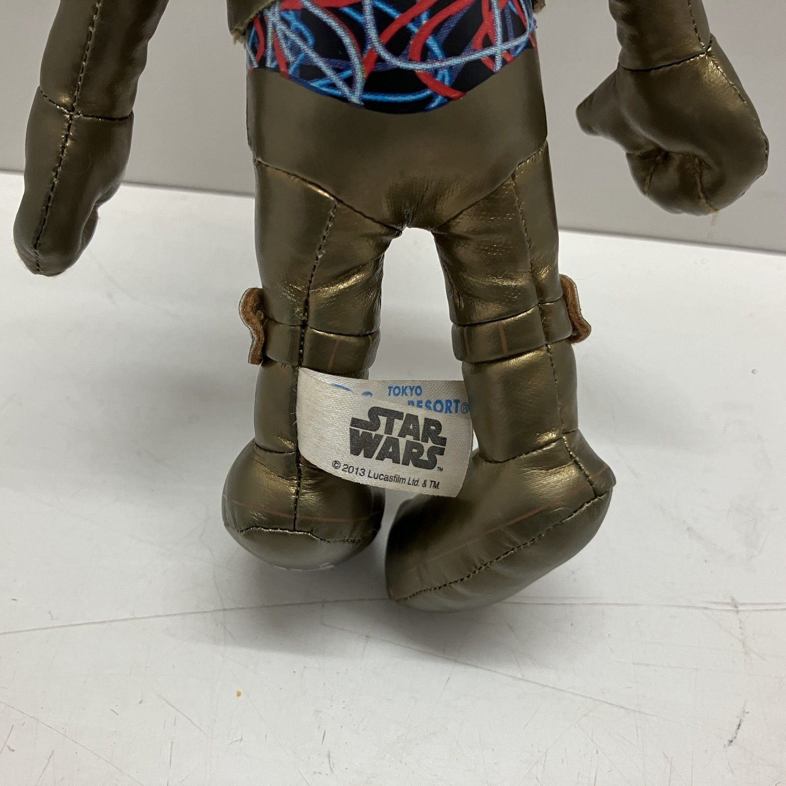 スター・ウォーズ グーフィー C-3PO ぬいぐるみバッジ　タグ付き未使用 Disney - タグ付 スターウォーズ グーフィー C3PO ぬいぐるみ
