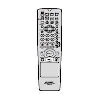 【】シャープ DVD DV-SF80P用リモコン送信機 0046380112
